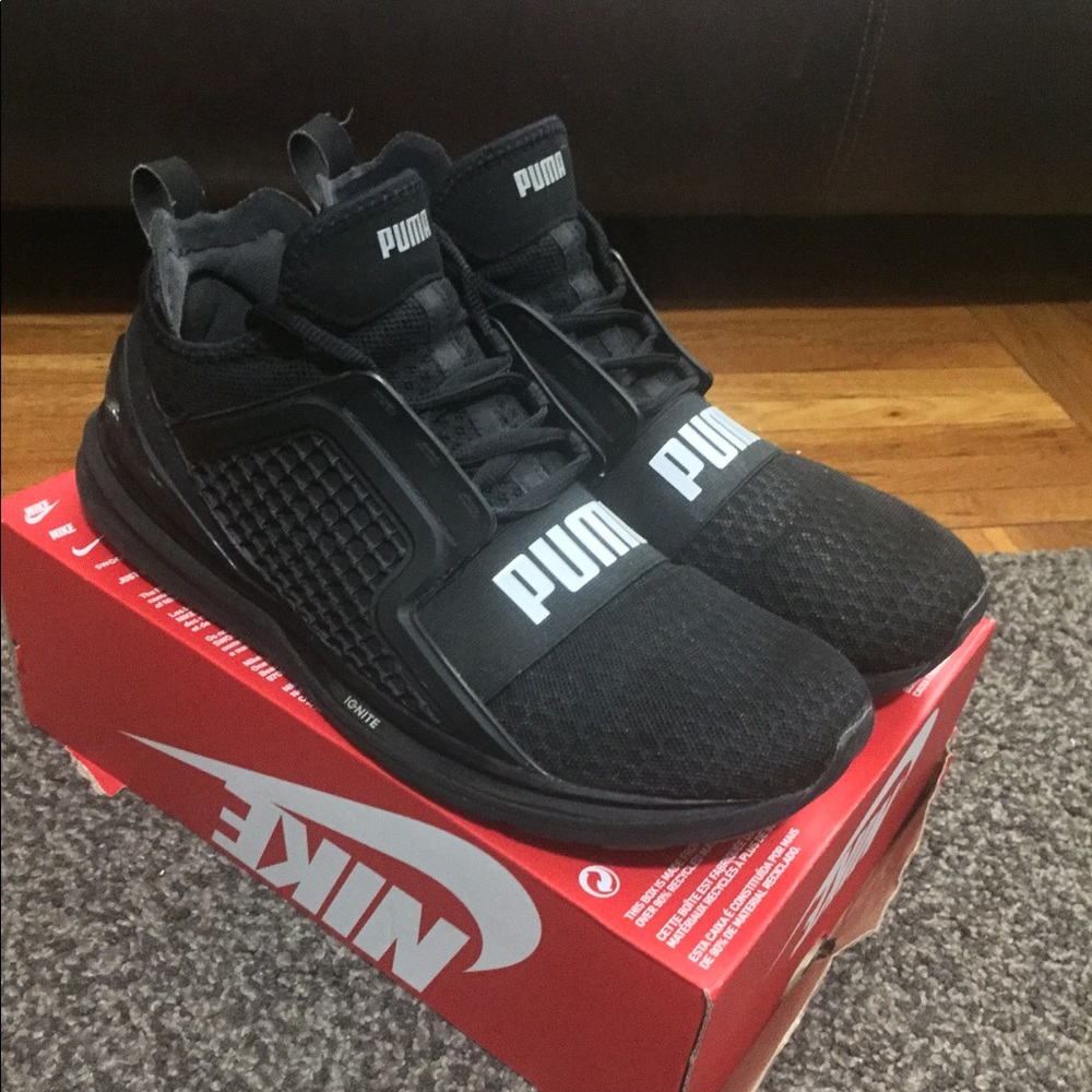 The Weeknd PUMA XO Black Shoes